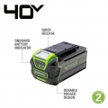 Greenworks 40V 5Ah battery GEN 2