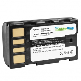 More about Akku kompatibel mit JVC BN-VF808 - Li-Ion 800mAh - für GR-D720EK, D720EX, GZ-HD10, MG330, EX-Z2000, BN-VF808U