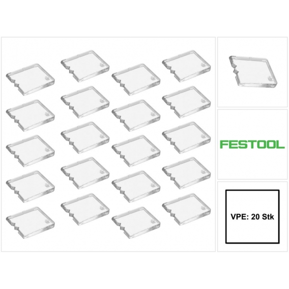 Festool 490121 Splitterschutz für PS 300, PSB 300, PS(C) 400, PSB(C) 400, 20er Pack