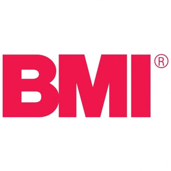 BMI Rahmenbandmaß 30mx13mm Stahl weißlackiert