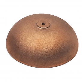 More about Bronzeguss Glocke, entgratet, sandgestrahlt und gebohrt, sehr reiner Klang, Größe:Durchmesser 140 mm, Farbe:Bronze