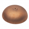 Bronzeguss Glocke, entgratet, sandgestrahlt und gebohrt, sehr reiner Klang, Größe:Durchmesser 140 mm, Farbe:Bronze