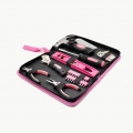 35 teiliges pink Werkzeugset in Etui