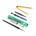 5x Tastatur-Schmierschalter-Abzieher-Kits Universal-öffner für Reiniger-Stabilisator Farbe Gelb