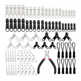 More about 183Pcs Zipper Repair Kit Ersatz Zipper Pull Kit Extension Pulls