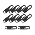 10 Packs Zipper Zieht Tab Ersatz Zipper Pull Verlängerung Reißverschlüsse Tags Griff Fixer Reparatur Werkzeug, geeignet für die 