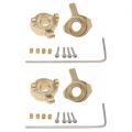 2 Paar Messinglenkknöchel-Set Upgrade-Teile Für Axial SCX24 90081