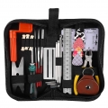 Gitarrenreparatur-Werkzeugsatz Wartung Reinigungswerkzeug-Kit String Organizer Aktion Lineal Spur Messwerkzeug