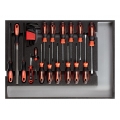 GEDORE red R22350002 Werkzeugsatz Schraubendreher + Feilen CT-Modul 26-teilig, 3301683