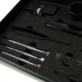 SELVA Werkstatt-Set, für Batterie- und Bandwechsel, optimal zusammengestellt, Spezialwerkzeug für Uhrmacher, Uhrenservice, Kaste