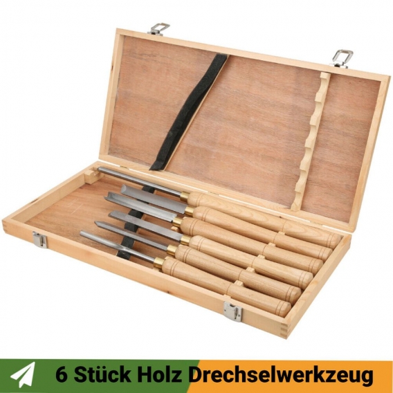 6 Stk. Holz Schnitzerei Handmeißel Set Profi Holz Bearbeitungs Werkzeug Satz