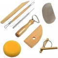 Hochwertige nützliche komplett Pottery Werkzeug-Set, 8-teilig