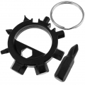 PrimeMatik - EDC Schlüsselbund mit 12 Werkzeugen für den täglichen Gebrauch