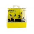 FAMAG 4-teiliges Bündigfräser Set HM-bestückt in Kunststoff-Box - 3101.904
