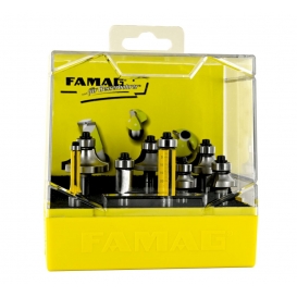 More about FAMAG 8-teiliges Kombi-Set Abrund 3109 - Bündigfräser 3101 HM-bestückt in Kunststoff-Box - 3109.908