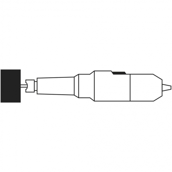 LUKAS Fräser HFG Spitzbogenform für Alu 3x13 mm Schaft 3 mm | Verz. 9