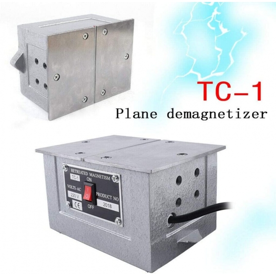TC-1 Entmagnetisierer Demagnetizer Entmagnetisiergerät Magnetisierer Magnet Tool 100W AC220V 50Hz