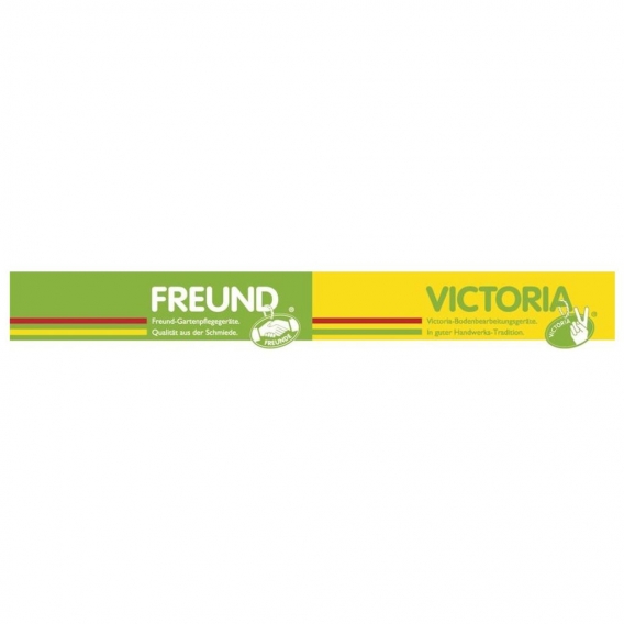 Freund-Victoria - Drainagespaten 58 cm mit Tritt
