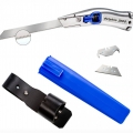 Delphin® 2000 ISO-Set - 6-teilig Dämmstoffmesser 100346 + Köcher blau