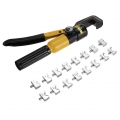 Hydraulische Presszange Crimpzange 4-70 mm² Quetschzange Kabelschuhe Zange 8Tons