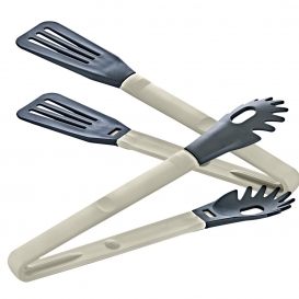 More about Herzberg Cooking HG-2N1CK4GRE: 2-in-1-Zange aus grauem Nylon