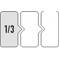 Werkzeugmodul Leereinlage 1/3- Modul Leereinlage f.Sicherungsringzange KNIPEX