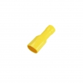 ARLI Crimpzange 0,5 - 6 mm² + 50x Flachsteckhülsen 4 - 6 mm² gelb 6,3 x 0,8 mm
