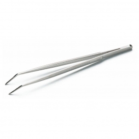 More about Technische Pinzette aus Stahl gebogene, spitze Form, feine Zahnung Länge 120 mm 103016