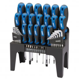 More about Draper Tools 44-teiliges Schraubendreher, Sechskant- und Bitschlüssel-Set Blau 81294