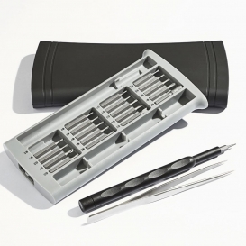 More about Magnetische Präzisions-Schraubendreher-Box - 20 Tipps + 1 Clip - Ultra-ergonomische Soft Case