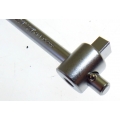 Gleitgriff 1/4" Knebelgriff Griff mit Gleitstück Steckschlüssel Adapter 115mm