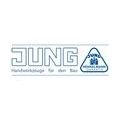 Jung Hamburger Putzkelle Länge 140mm Breite 80mm Blatt aus gehärtetem Stahl - 690 140 00