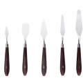 5 Stück Öl-Malen Spachteln Malmesser Set, Spachtel Messer Malerspachtel Set, Palette Messer, Farbspachtel, Farbe Schaber, Edelst