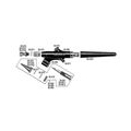 Badger Airbrushpistole 350-1M Spray Gun im Karton Airbrush Pistole Airbrush-City