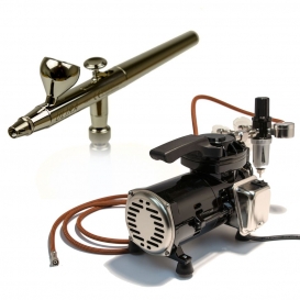 More about Airbrush Set Airbrushpistole Ultra Harder & Steenbeck Kompressor Sparmax TC 501N