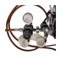 Airbrush Set Airbrushpistole Ultra Harder & Steenbeck Kompressor Sparmax TC 501N