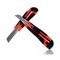 10er Set Cuttermesser 18mm Klingenbreite | scharfe Cuttermesserklingen | Teppichmesser für Heimwerker | Paketmesser | Allzweckme