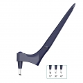 Edelstahl-Bastelmesser Praezisions-Craft-Schneidwerkzeuge 360-Grad-rotierende Klinge Handheld-Cutter mit drei verschiedenen Wink