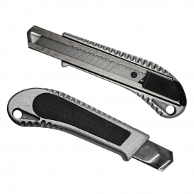 More about Cuttermesser Teppichmesser Paketmesser Mehrzweckmesser Sets SILBER 18mm, Menge/Rabatt:50 Stück
