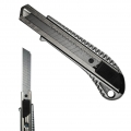 Cuttermesser Teppichmesser Paketmesser Mehrzweckmesser Sets SILBER 18mm, Menge/Rabatt:50 Stück