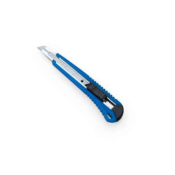 Cutter 9 mm Dahle 10860, mit Mehrklingenmesser feststellbar, blau/schwarz