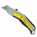 Stanley FatMax FMHT0-10288 Messer EXO mit einziehbarer Klinge - InterLock, Verbindung der Griffschalen für sicheren Halt inkl. 5