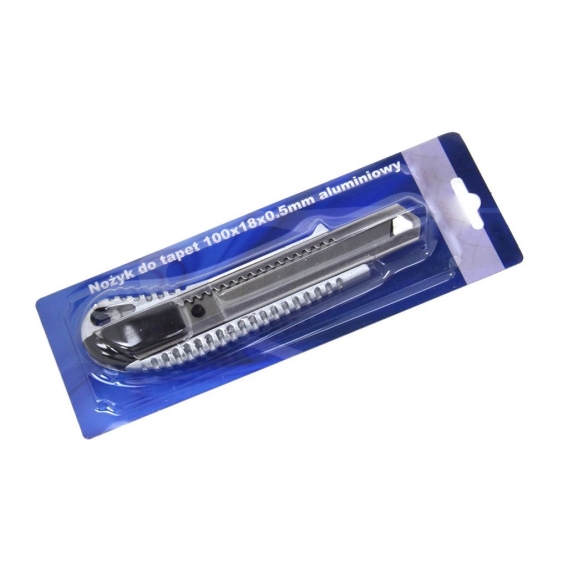 Tapetenmesser Universalmesser Cutter Messer aus Kunststoff 100x18x0.5mm G01844