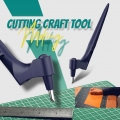 Craft Schneidewerkzeuge,Präzisions-Edelstahl-Bastelmesser mit 360-Grad-Drehklinge,Kunst-Schneidewerkzeug für Handwerk,Scrapbooki