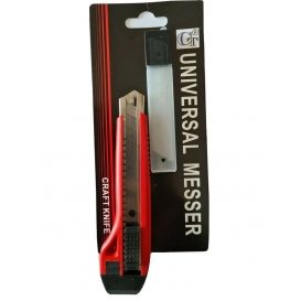 More about Universal Cuttermesser Teppichmesser + 3 Ersatzklingen 18mm