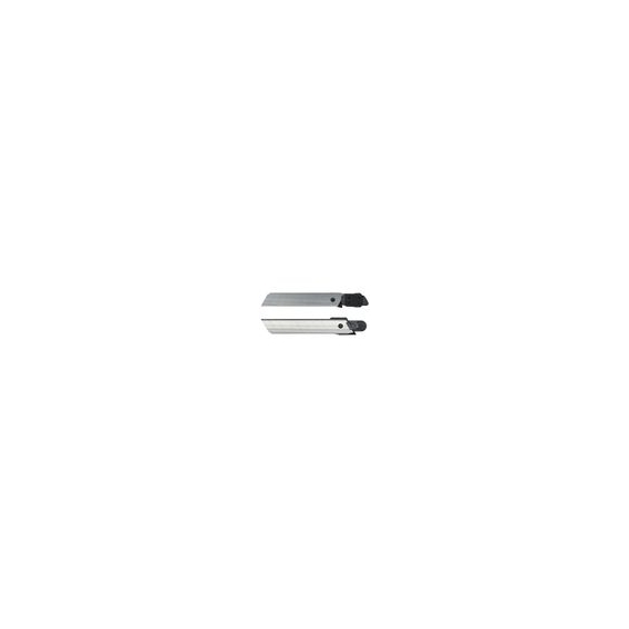 TopTools24 Mehrzweckmesser - hochwertiges 2-Komponenten-Cuttermesser, schwarz