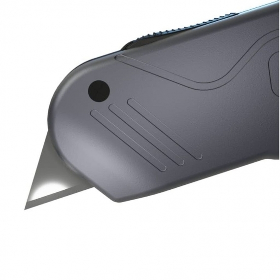 5er Pack Safe Cutter Automatisches Cuttermesser 15mm Teppichmesser Cutter Paketmesser Kartonmesser