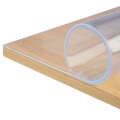 Bonilo PVC Tischfolie | Schutzfolie Tischdecke Tischschutz 2 mm Glasklar Breite: 100 cm, Tischfolie:240cm