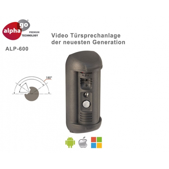 alphago Video Türsprechanlage ALP-600 ohne Cloud Zwang