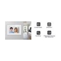 BALTER EVO Aufputz Video Türsprechanlage 2-Draht BUS für 1-Familienhaus mit 7" Touchscreen Monitor und Hauptstromverteiler (Türs